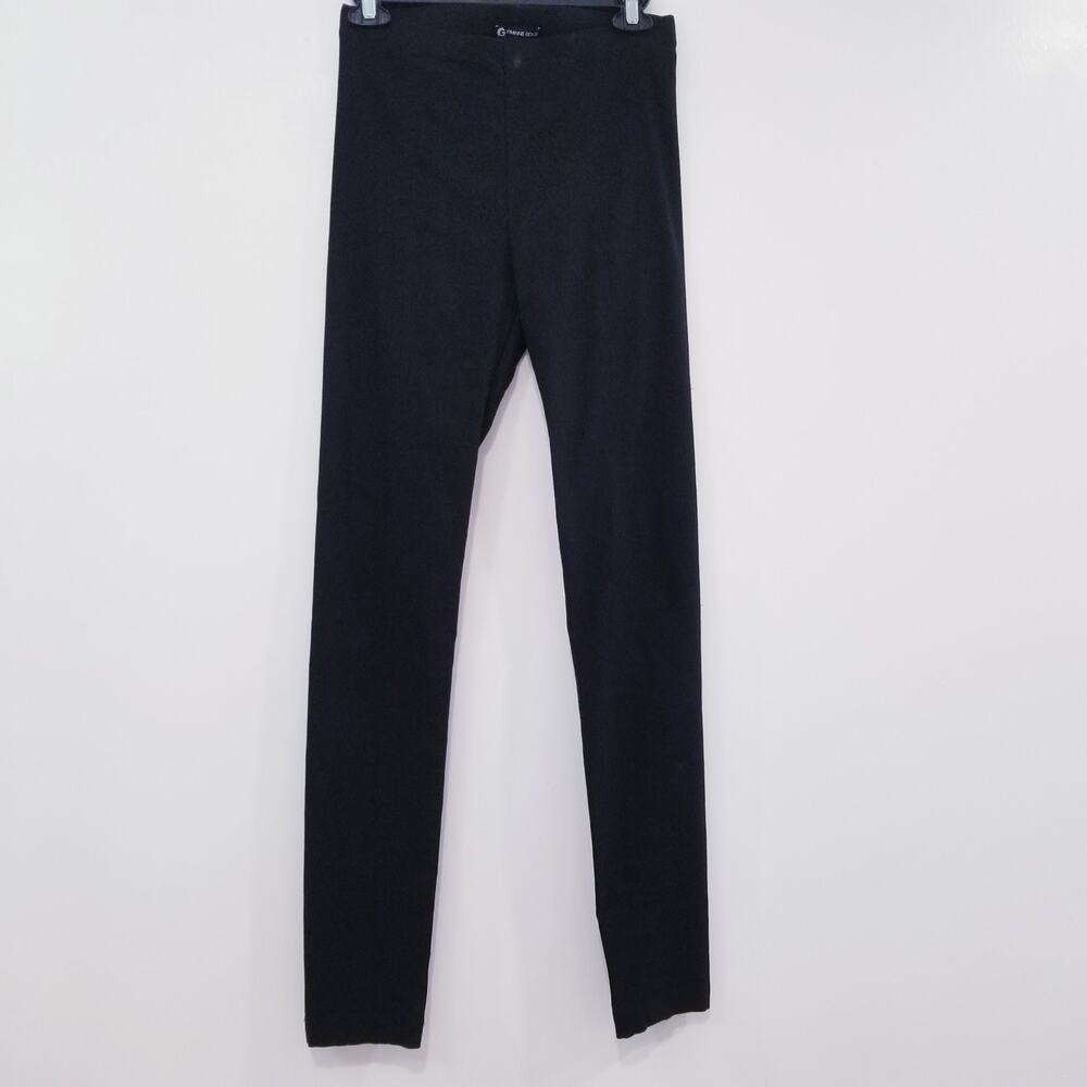 Franne Golde Black High Rise Pants